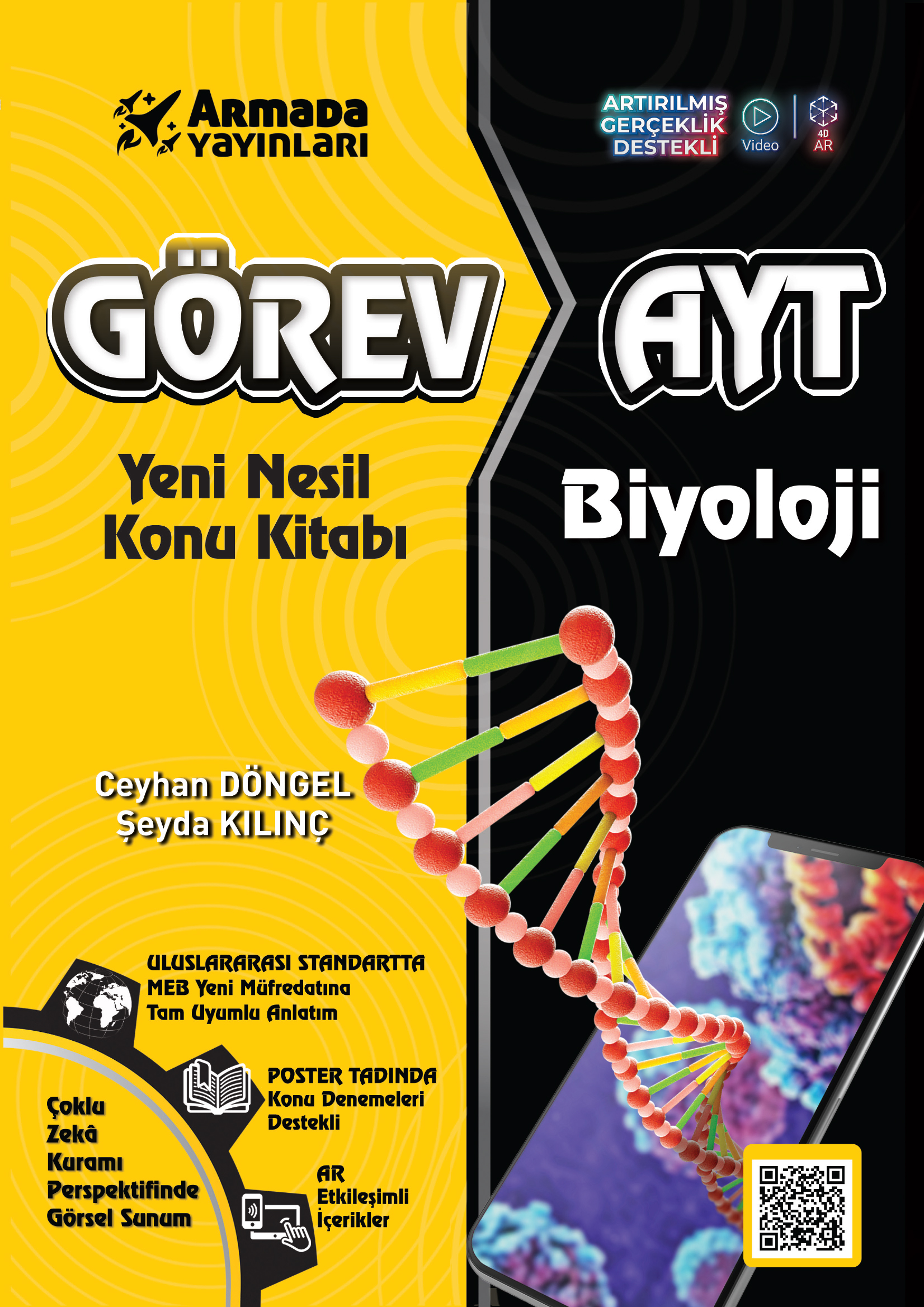 AYT GÖREV Biyoloji Yeni Nesil Konu Kitabı kapak görseli
